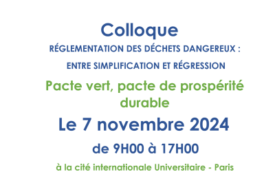 Colloque SYPRED 7/11 – Mise à jour du Programme